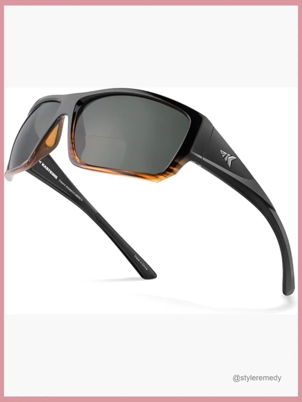 Bi-Focal Polarized Sports Sunglasses with Magnification
